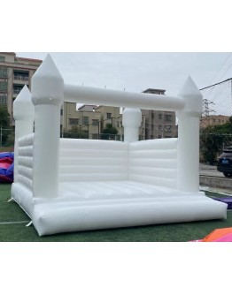 White Bounce House/ Jumping Castle 4