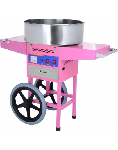Commercial Cotton Candy / Candy Floss Machine with Cart