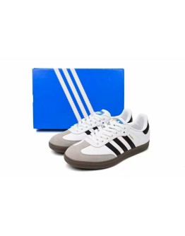 Black Stripe Adidas Sambas