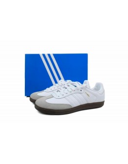 White Adidas Sambas