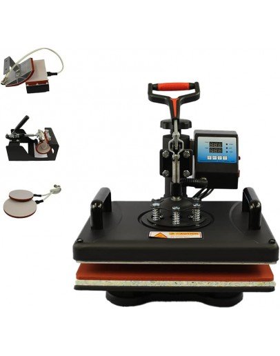  5 in 1 Digital Combo Heat Press Machine Multifunctional Sublimation Machine
