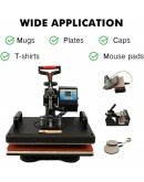  5 in 1 Digital Combo Heat Press Machine Multifunctional Sublimation Machine