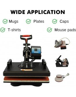  5 in 1 Digital Combo Heat Press Machine Multifunctional Sublimation Machine