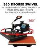  5 in 1 Digital Combo Heat Press Machine Multifunctional Sublimation Machine