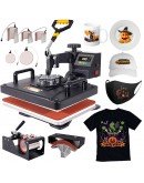 8 in 1 Digital Combo Heat Press Machine Multifunctional Sublimation Machine