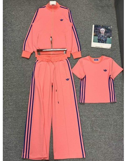 Adidas Tracksuit (Pink) High Quality