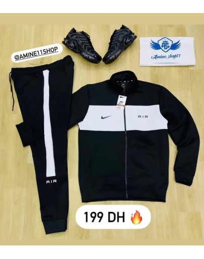 Nike Tracksuit (Black and White)