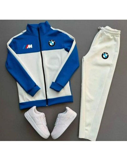 BMW Tracksuit (Blue/ White) High Quality 