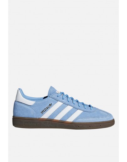 Adidas Handball Spezial shoes in a light blue suede 