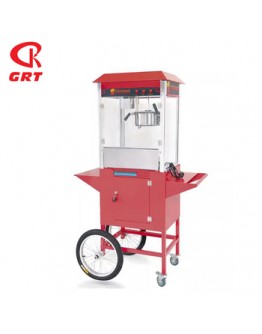 Commercial Popcorn Machine with Cart