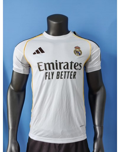 Adidas Real Madrid 25/26 Home Authentic Jersey in white