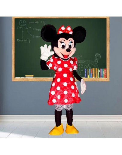 Minnie Mouse Mascot/ Costume