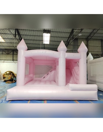 Pink Bounce House/ Jumping Castle with Slide