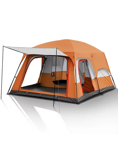 5 - 12 Person Oxford Cloth ,Large ,Waterproof ,Two Bedroom, One Living Room, Family Marquee Tent
