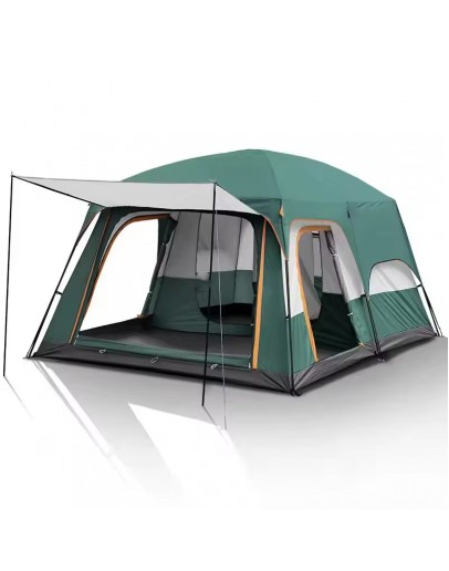 8-10 Persons Double Layers, 2 Room Luxury Outdoor Tent